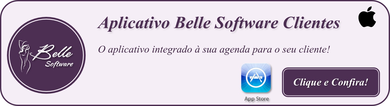 Aplicativo de Celular Belle Software Clientes