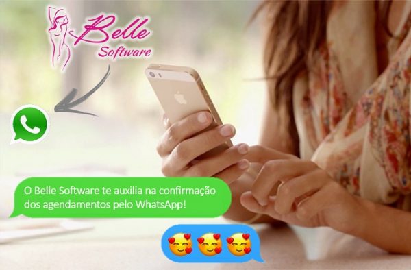 Sistema Belle Software: Mensagens pelo WhatsApp