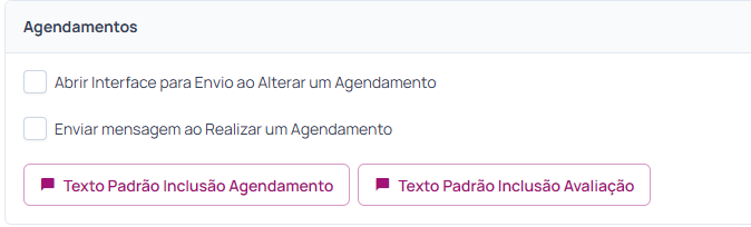 AGENDAMENTOS