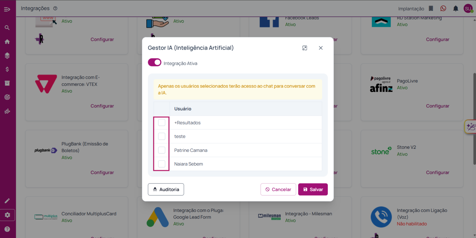 Gestor IA (Inteligência Artificial) - Central de Ajuda Belle Software